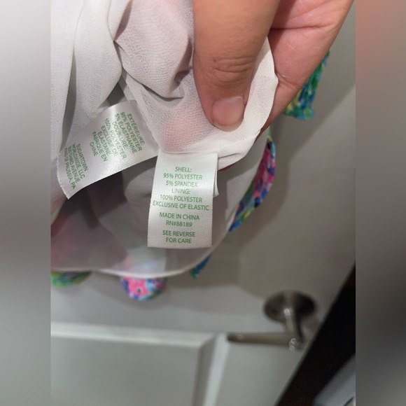 Lilly Pulitzer Christiana Stretch Dress Size 4 - Picture 5 of 7